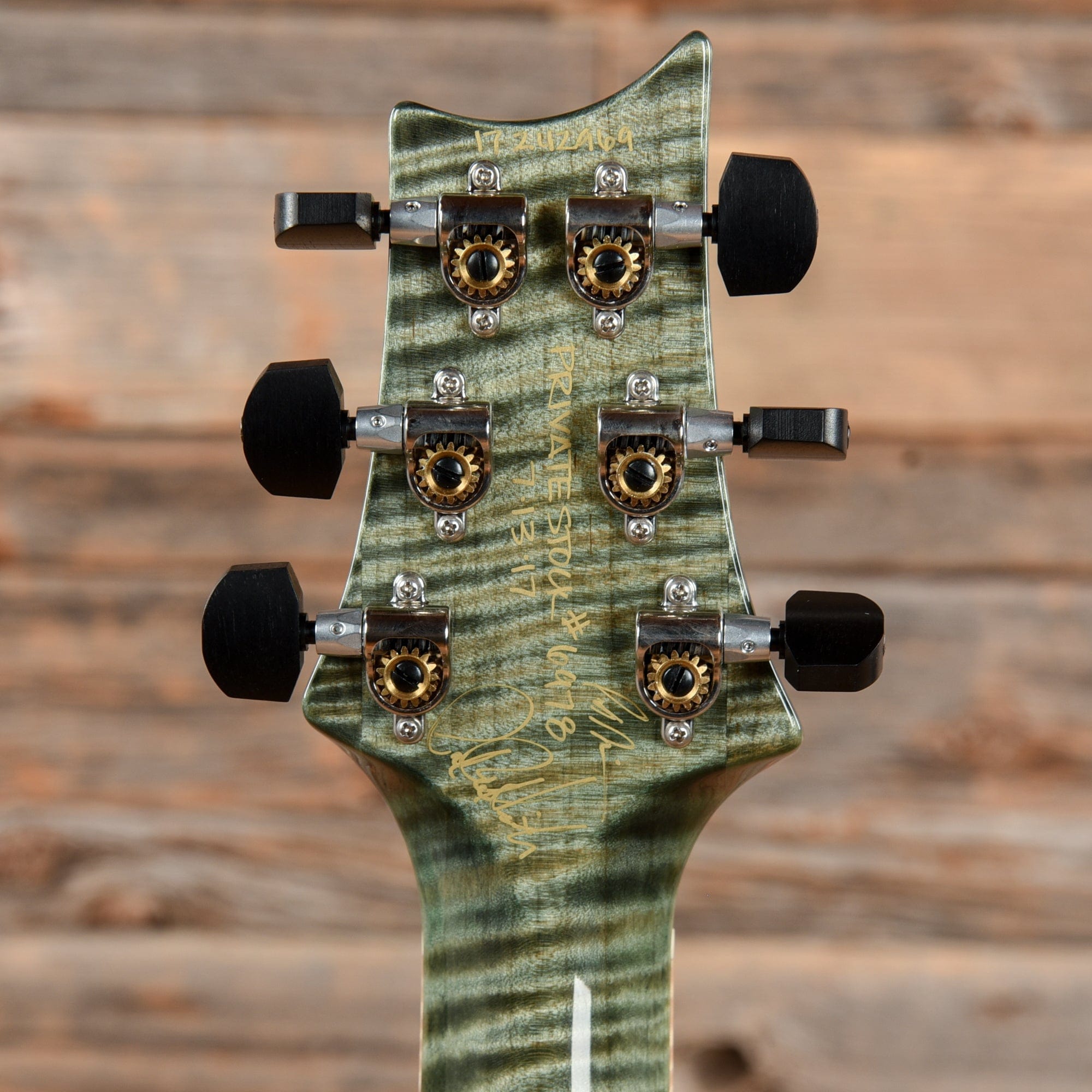 PRS Super Eagle II Hemp Green 2017 Electric Guitars / Semi-Hollow
