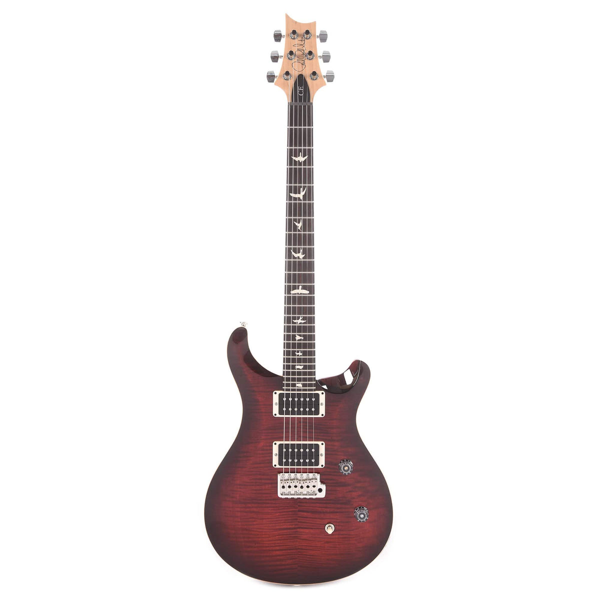 PRS CE24 Fire Red Burst Electric Guitars / Solid Body