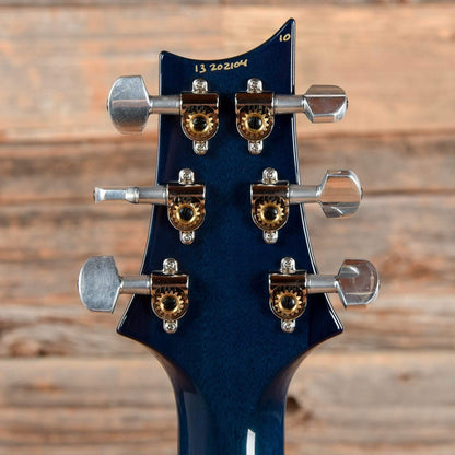 PRS Custom 24 10 Top Makena Blue 2013 Electric Guitars / Solid Body