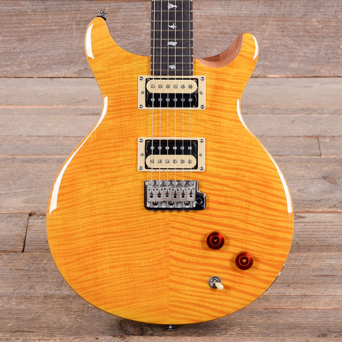 PRS SE Santana Yellow Electric Guitars / Solid Body