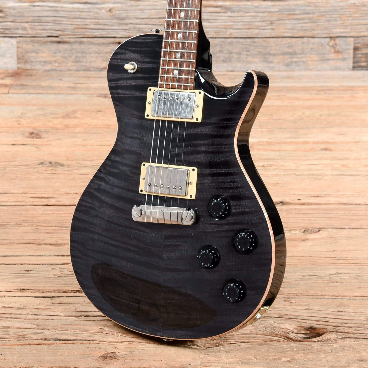 PRS Singlecut 10 Top Gray Black 2001 Electric Guitars / Solid Body