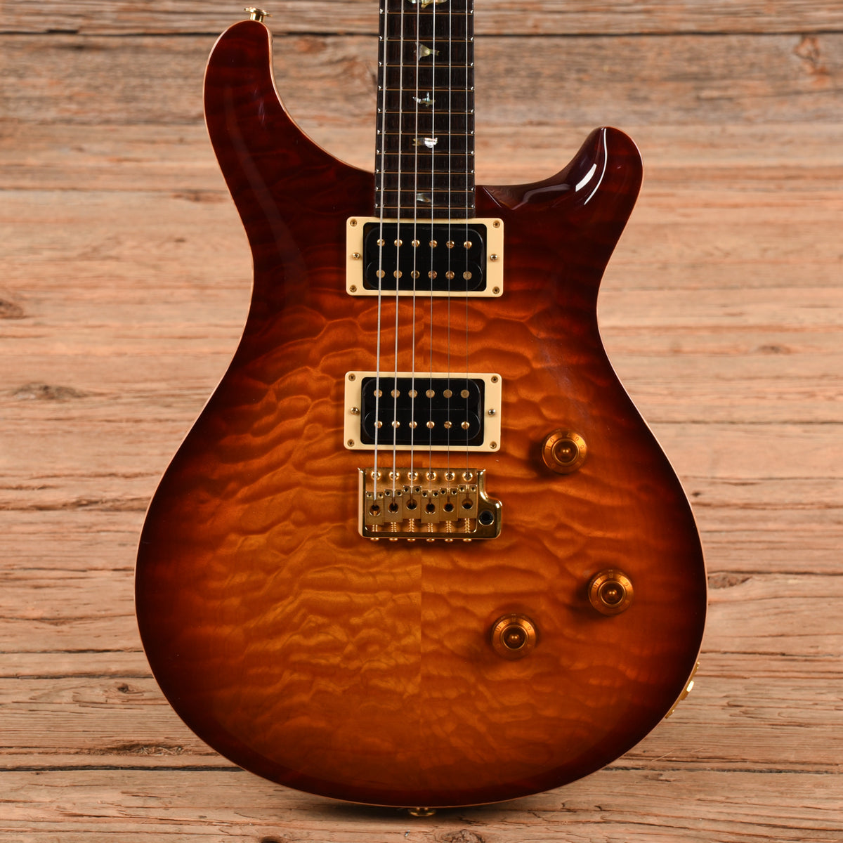 PRS TS-Custom Cherry Sunburst 1997 Electric Guitars / Solid Body
