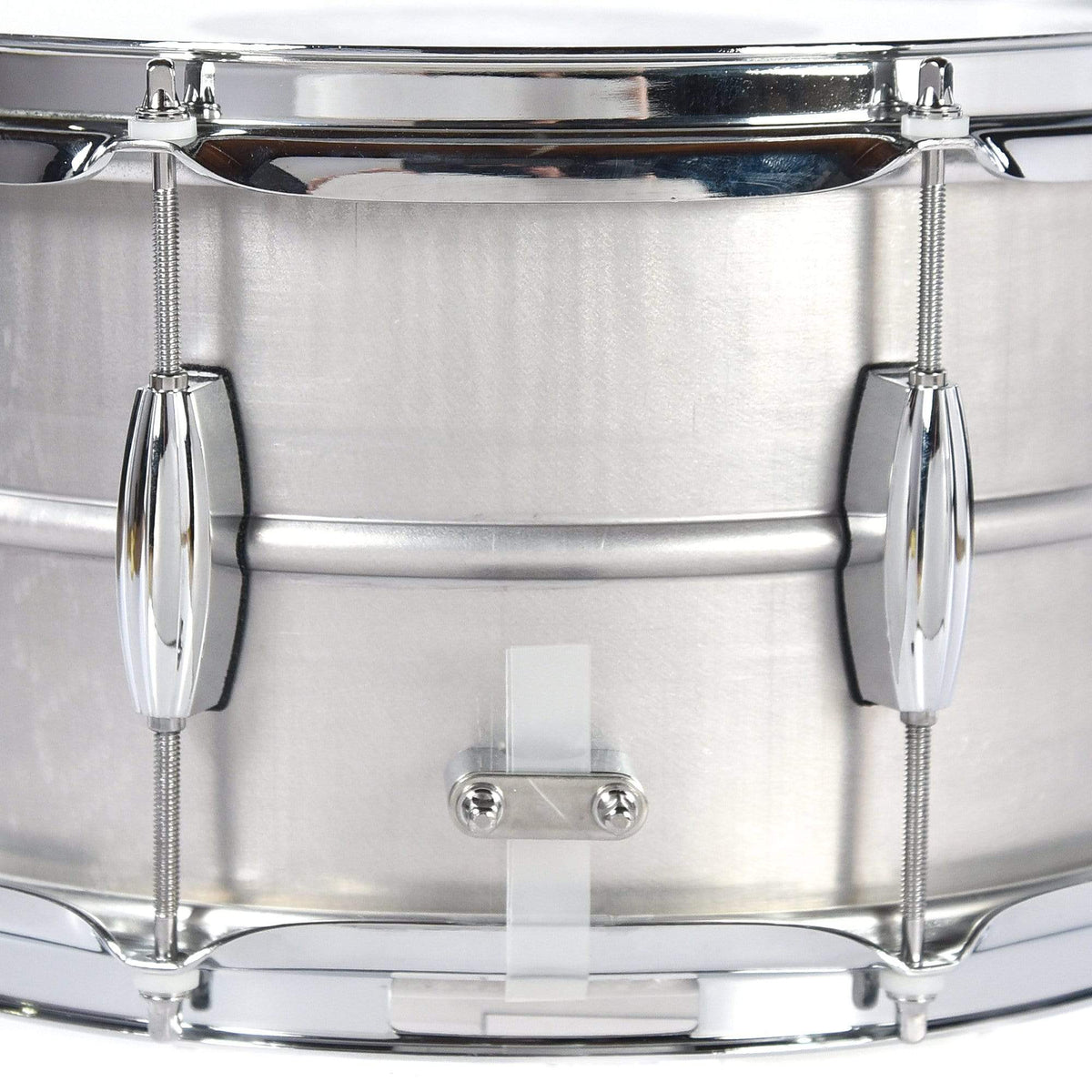 Q Drum Co. 7x14 Gentlemen's Raw Aluminum Snare Drum Drums and Percussion / Acoustic Drums / Snare