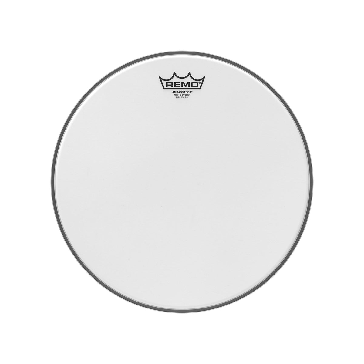 Remo 12" Ambassador White Suede Drumhead Drums and Percussion / Parts and Accessories / Heads