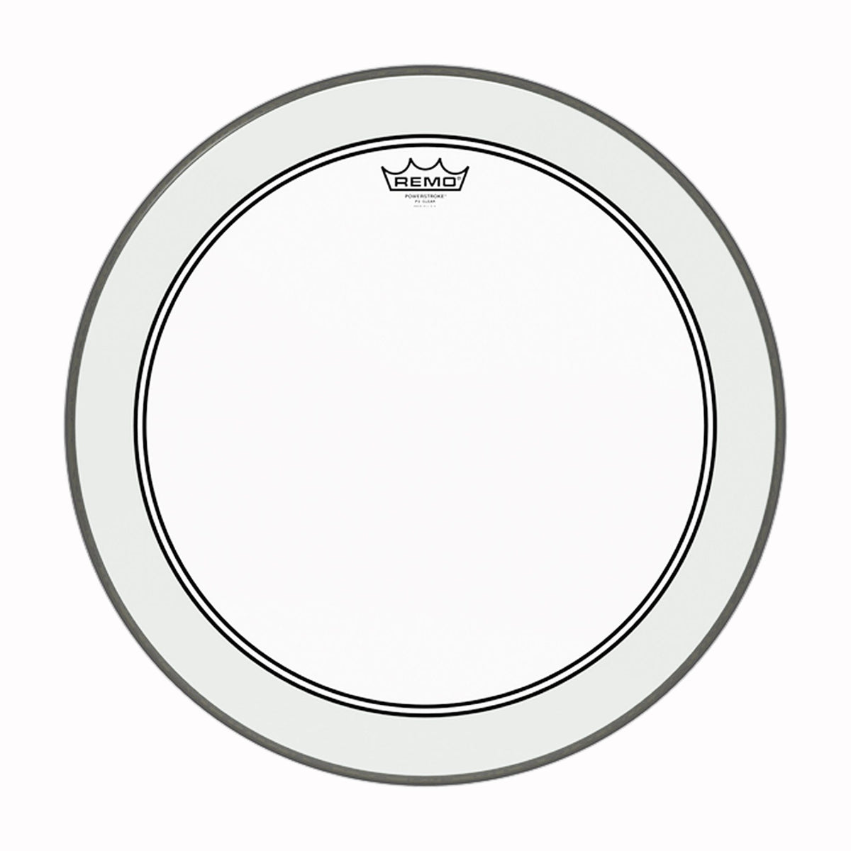 Remo 18" Powerstroke P3 Clear Bass Drumhead Drums and Percussion / Parts and Accessories / Heads