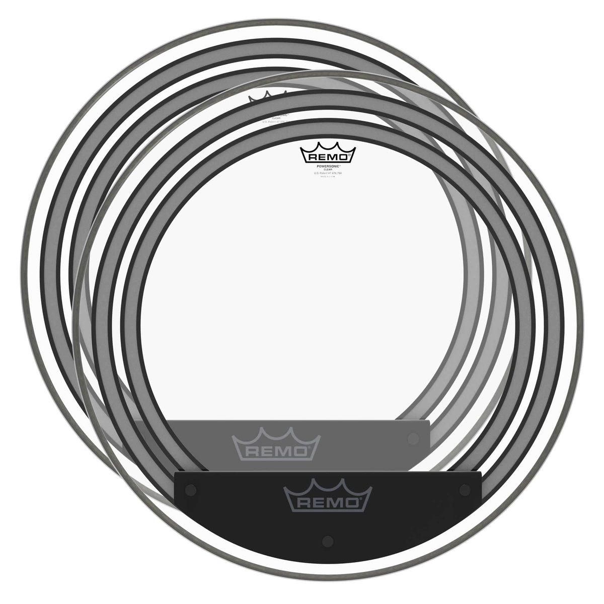 Remo 22" Powersonic Clear Bass Drumhead (2 Pack Bundle) Drums and Percussion / Parts and Accessories / Heads