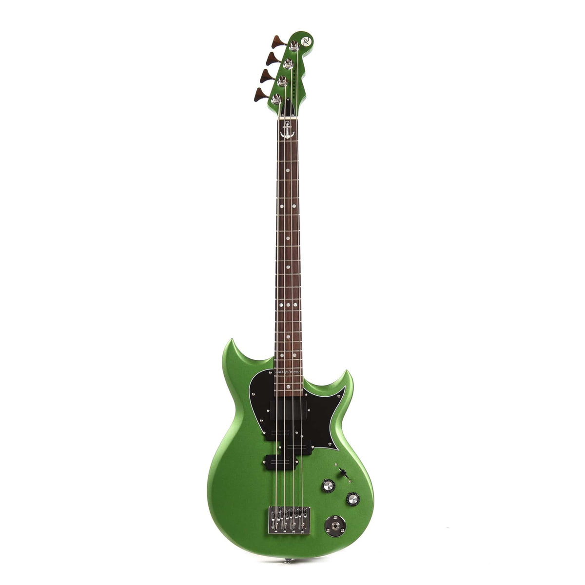 Reverend Mike Watt Wattplower II Bass Satin Emerald Green Bass Guitars / 4-String