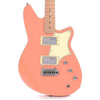 Reverend Descent W Coral w/Roasted Maple Neck Electric Guitars / Baritone