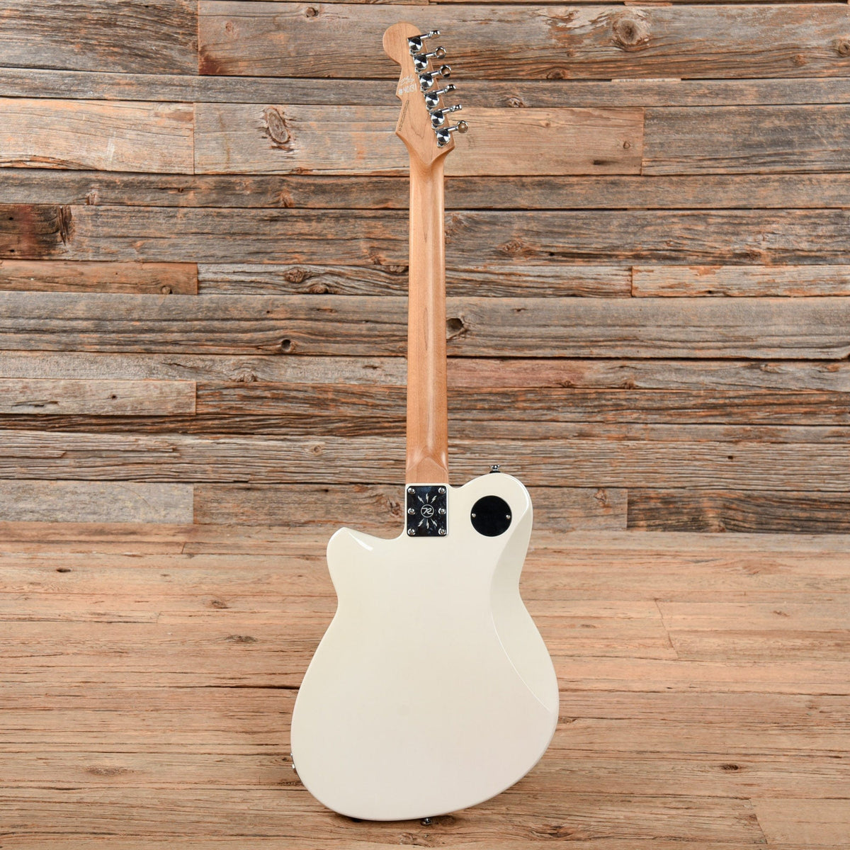 Reverend Flatroc Trans White Electric Guitars / Solid Body