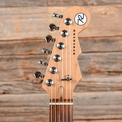 Reverend Flatroc Trans White Electric Guitars / Solid Body