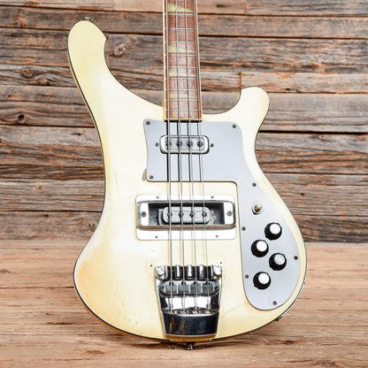 Rickenbacker 4001 White 1979 Bass Guitars / 4-String