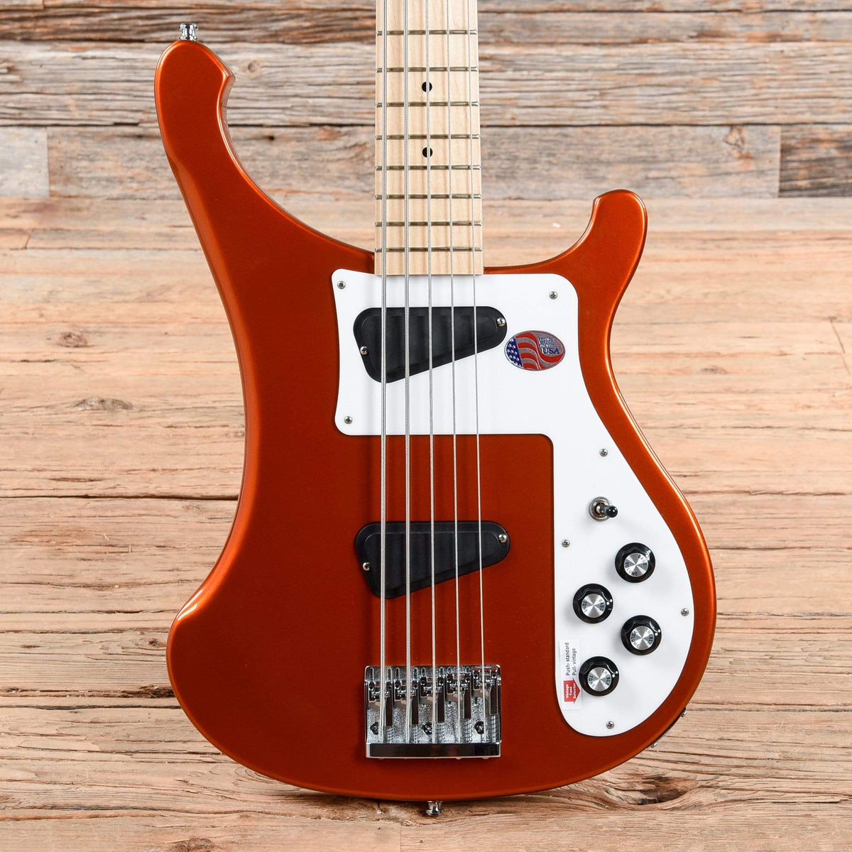 Rickenbacker Special Run 4003S 5-String Bass Copper Orange Glo Bass Guitars / 5-String or More