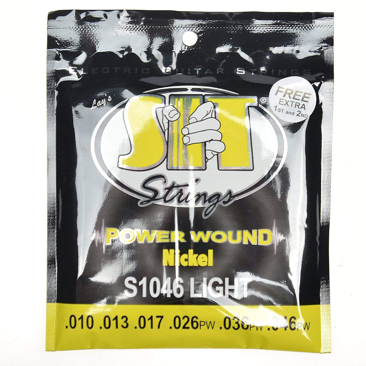 S.I.T. Power Wound Nickel Electric Strings 10-46 Accessories / Strings / Guitar Strings