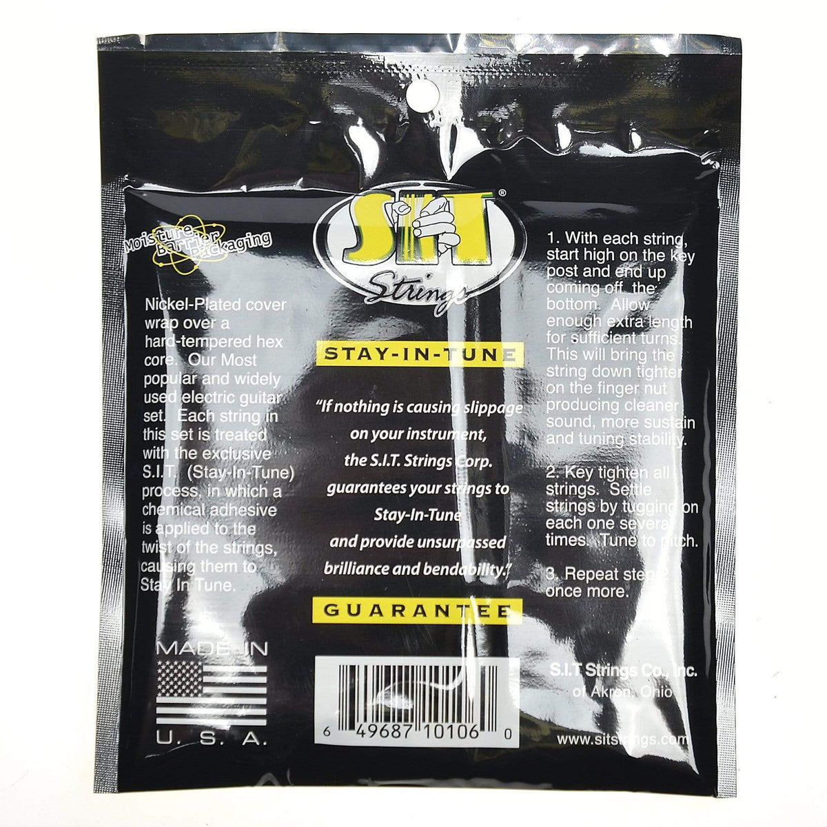 S.I.T. Power Wound Nickel Electric Strings 10-46 Accessories / Strings / Guitar Strings