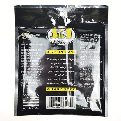S.I.T. Power Wound Nickel Electric Strings 10-46 Accessories / Strings / Guitar Strings
