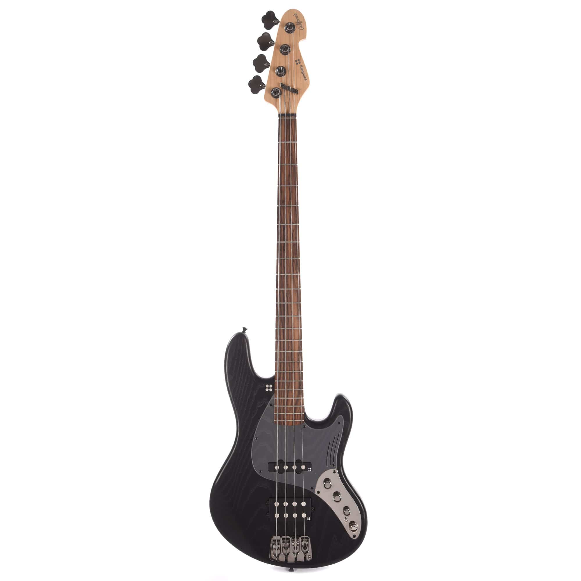 Sandberg California Grand Dark 4-String Black Matt w/Darkglass 3-Band EQ Bass Guitars / 4-String