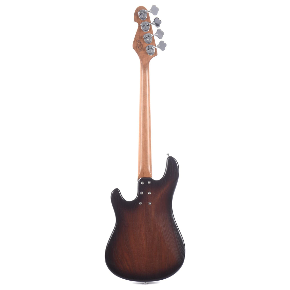 Sandberg Lionel Short Scale Bass Brownburst Matte Ash w/Black Pickguard & Roasted Maple Neck Bass Guitars / Short Scale