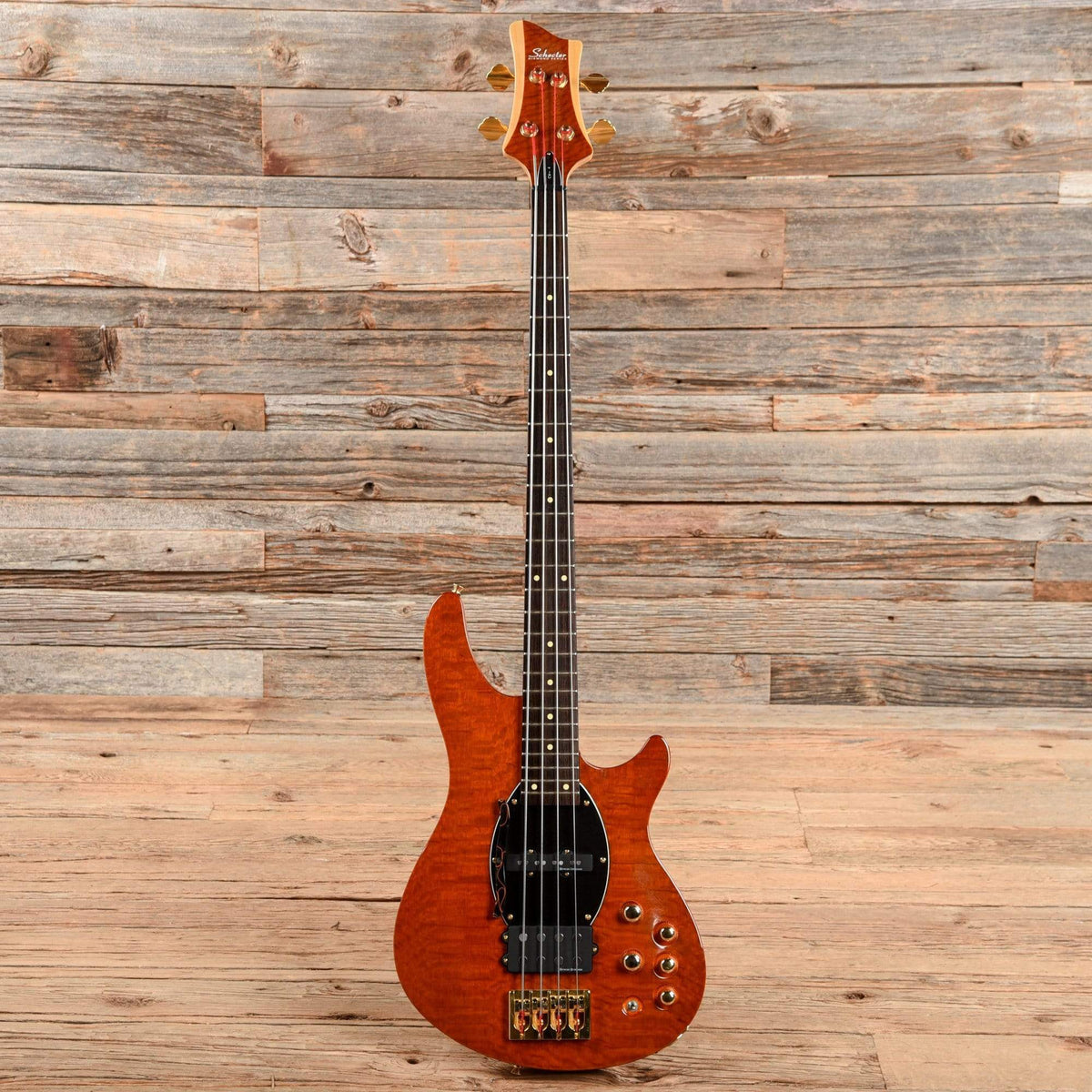 Schecter CV-4 Sunburst Bass Guitars / 4-String