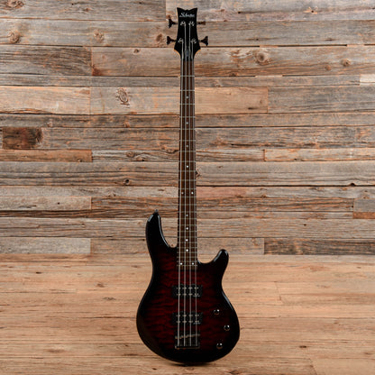 Schecter Raiden Special-4 Red Burst Bass Guitars / 4-String