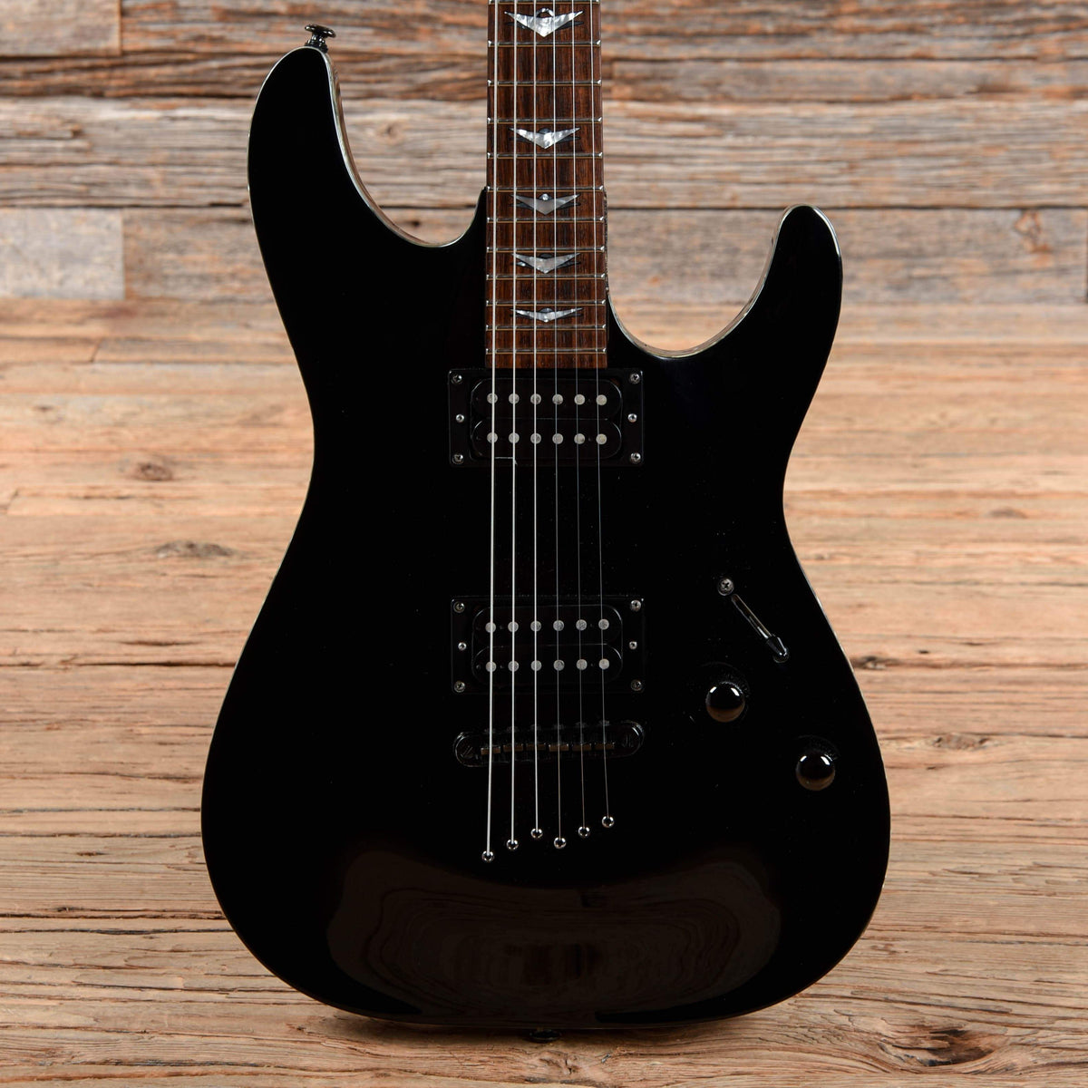 Schecter Diamond Series Spitfire-6 Black 2003 Electric Guitars / Solid Body