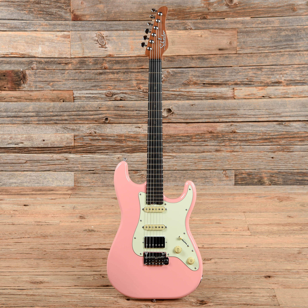 Schecter Nick Johnston Traditional HSS Atomic Coral Electric Guitars / Solid Body
