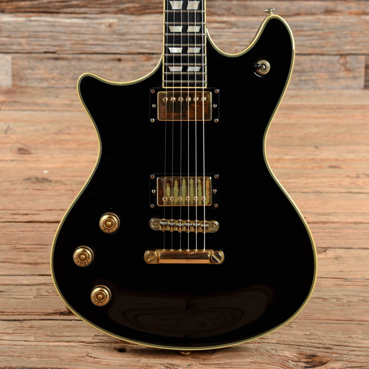 Schecter Tempest Custom Gloss Black 2011 LEFTY Electric Guitars / Solid Body