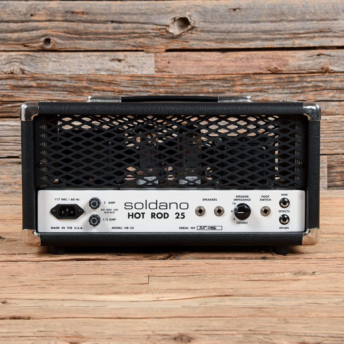 Soldano Hot Rod 25 Head w/Footswitch Amps / Guitar Heads