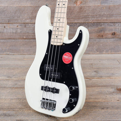 Squier Affinity Precision Bass PJ Olympic White Bass Guitars / 4-String