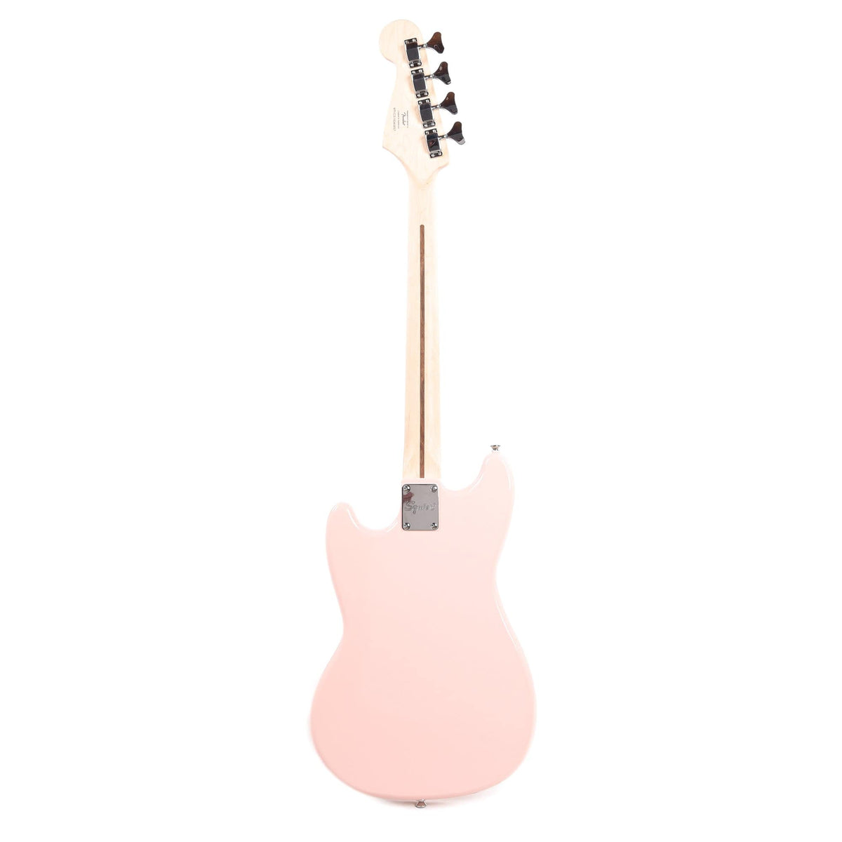 Squier Bronco Bass Shell Pink Bass Guitars / 4-String