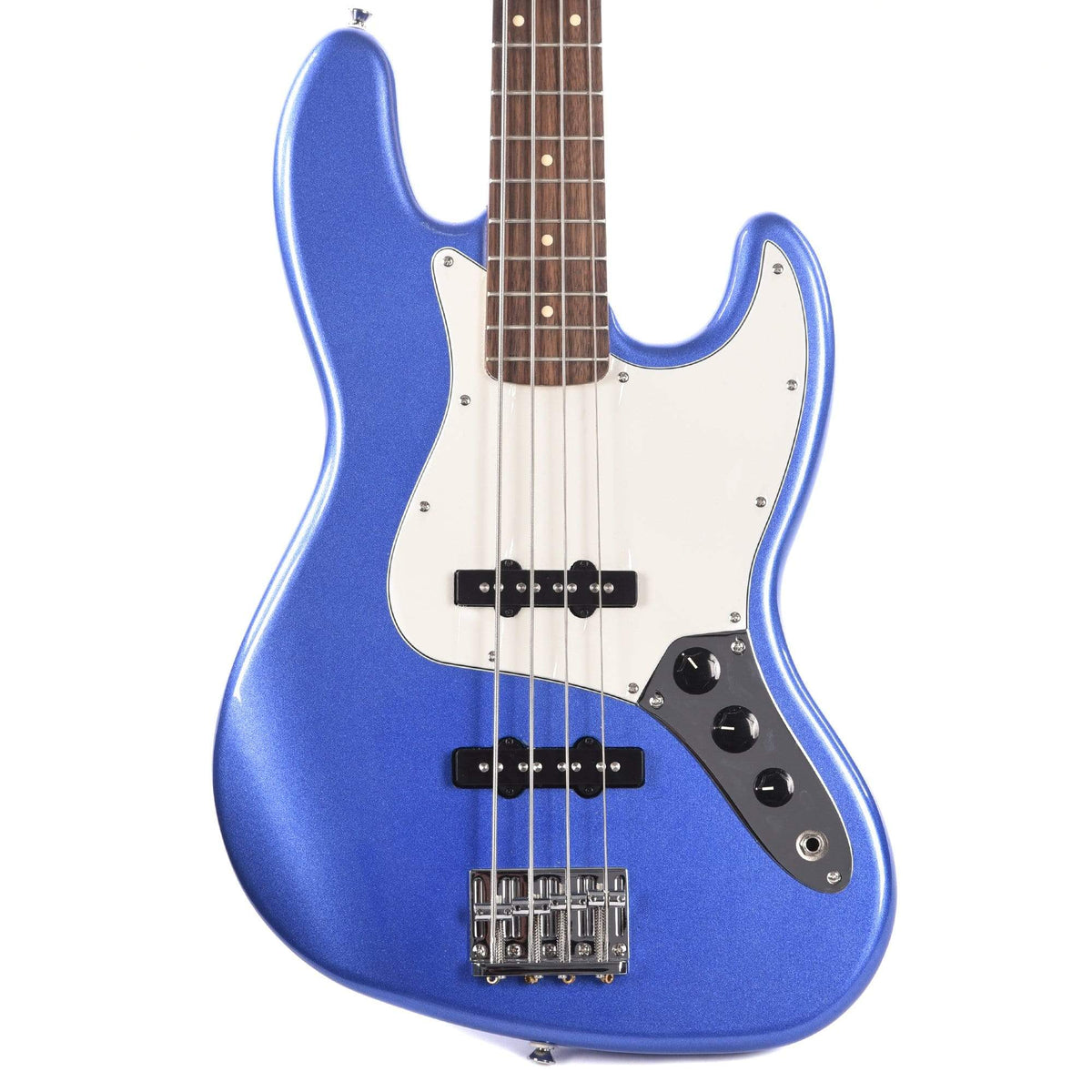 Squier Contemporary Jazz Bass Ocean Blue Metallic w/Fender Gig Bag, Stand, Cable, Tuner, Picks and Strings Bass Guitars / 4-String