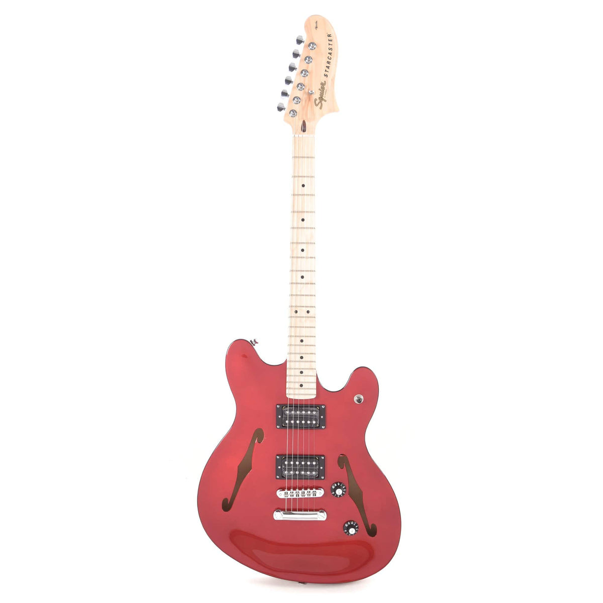Squier Affinity Starcaster Candy Apple Red Electric Guitars / Semi-Hollow