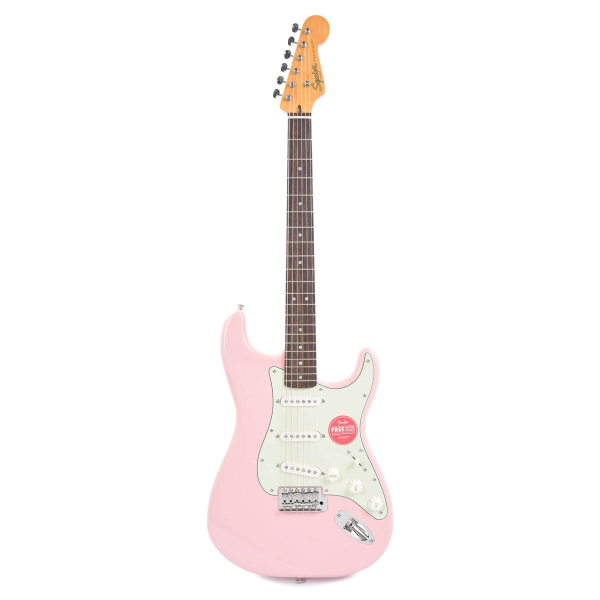 Squier Classic Vibe '60s Stratocaster Shell Pink w/Mint Pickguard Electric Guitars / Solid Body