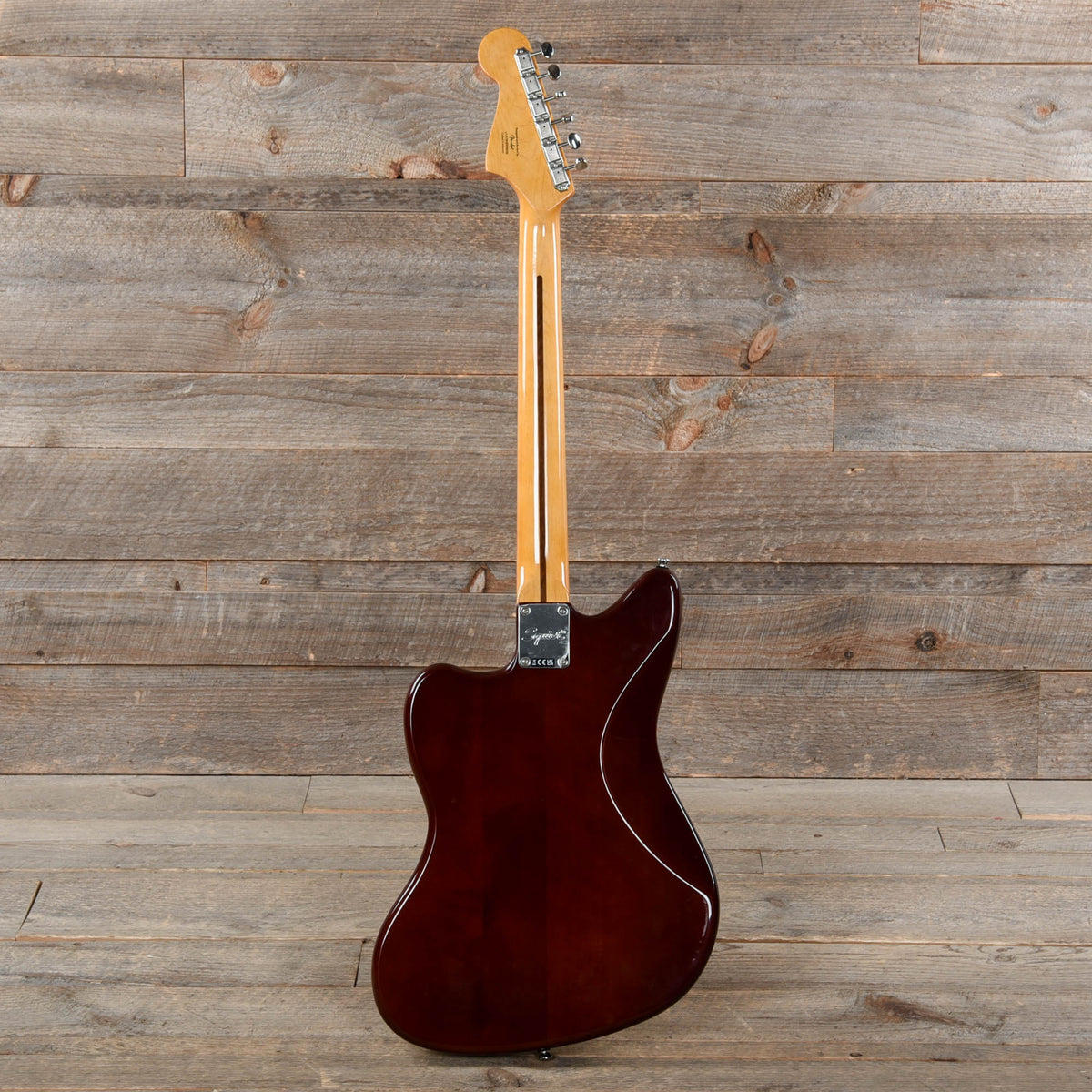 Squier Classic Vibe 70s Jazzmaster Maple Neck Walnut w/Black Blocks/Binding Electric Guitars / Solid Body