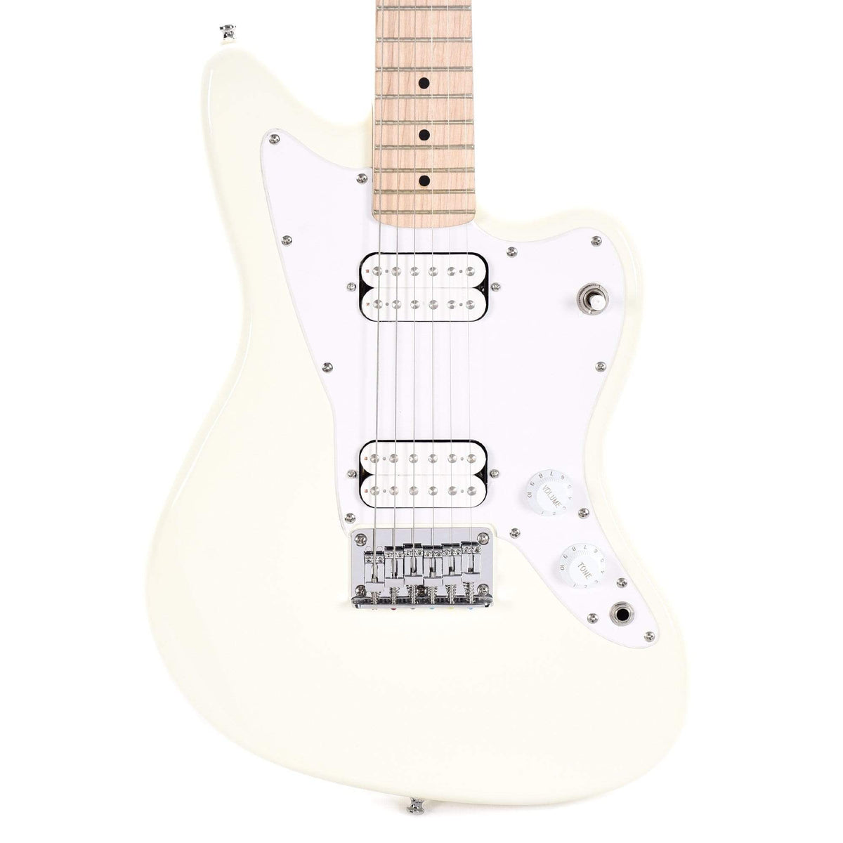 Squier Mini Jazzmaster HH Olympic White Electric Guitars / Solid Body