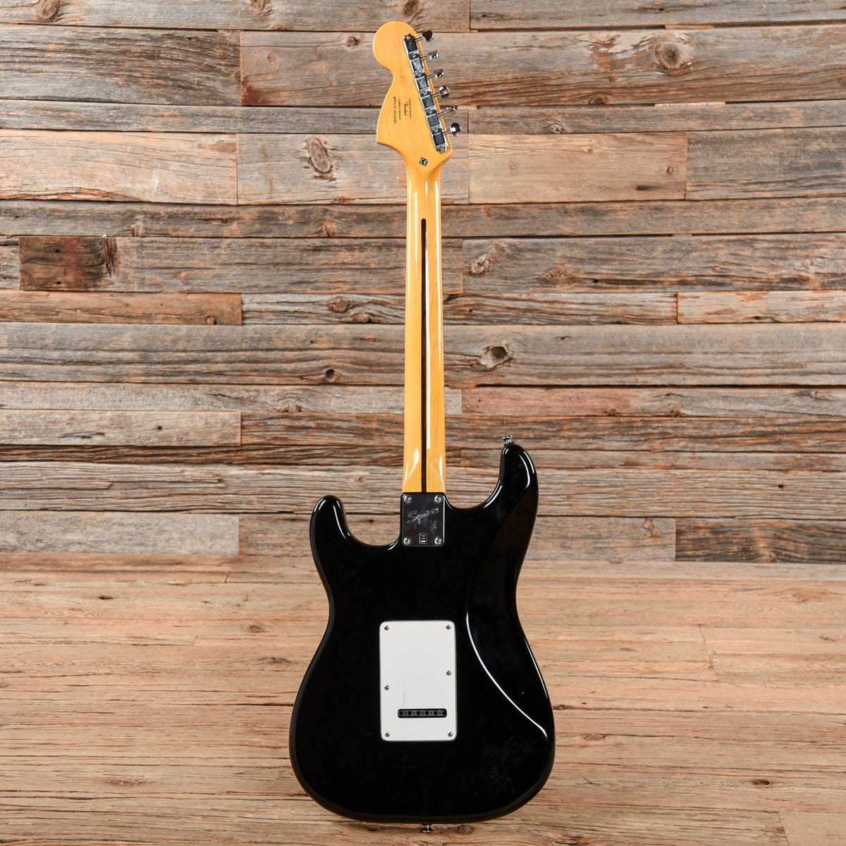Squier Vintage Modified Stratocaster Black 2012 Electric Guitars / Solid Body