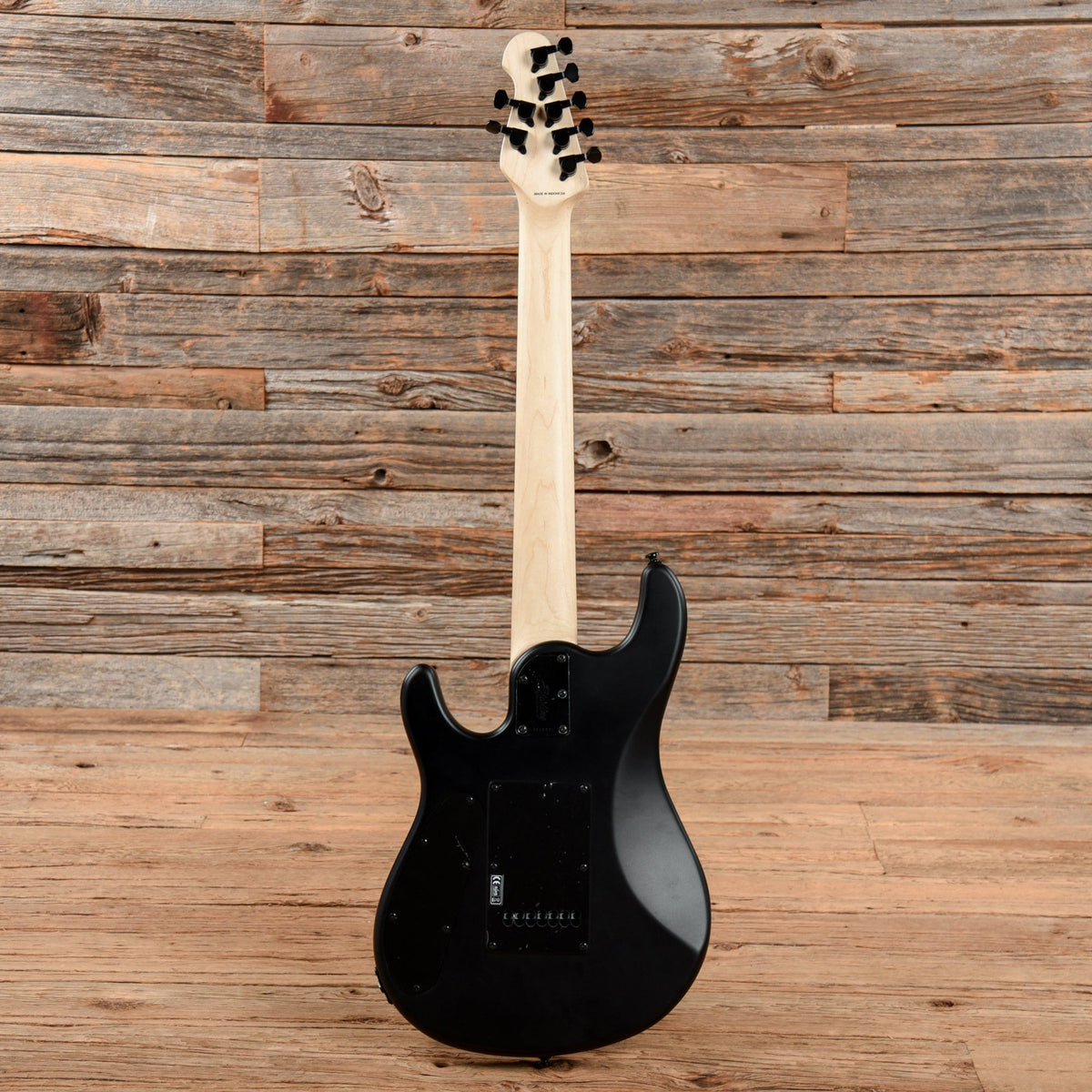 Sterling by Music Man JP70 John Petrucci Signature 7-String Stealth Black Electric Guitars / Solid Body