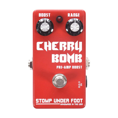 Stomp Under Foot Cherry Bomb Limited Edition Effects and Pedals / Overdrive and Boost