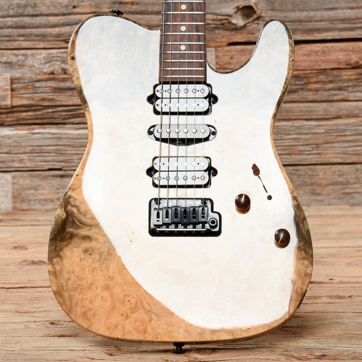 Suhr Modern T Select Buckeye Burl Electric Guitars / Solid Body