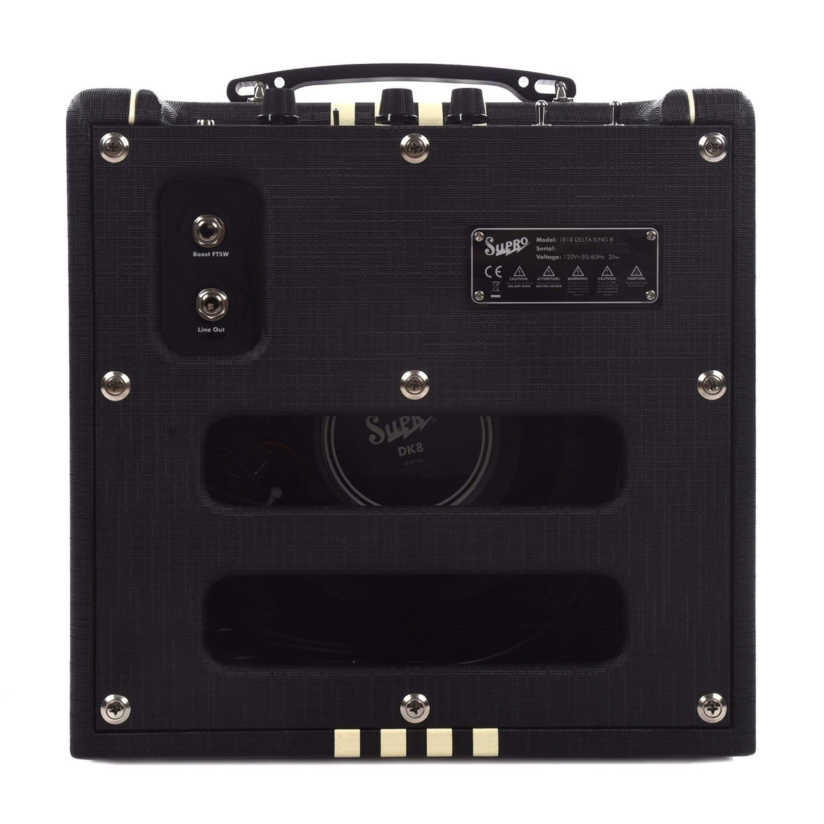Supro Delta King 8 1W 1x8" Combo Black & Cream Amps / Guitar Combos