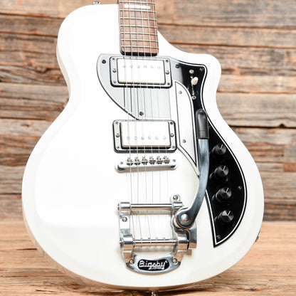 Supro 1224 Dual Tone Prototype White Electric Guitars / Solid Body