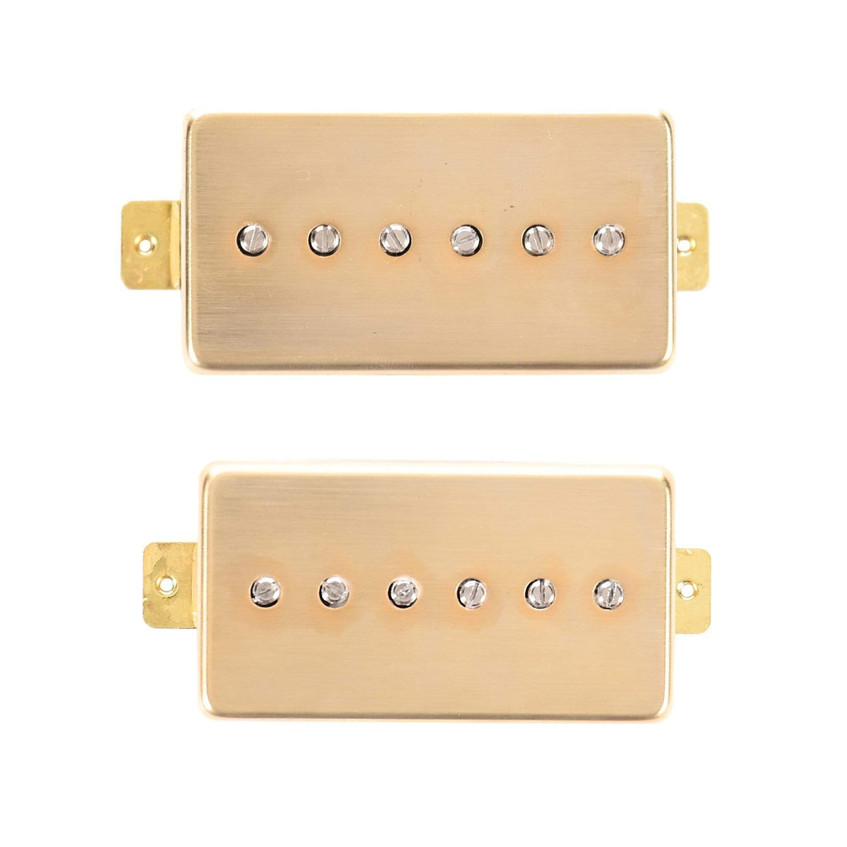 Supro USA Super Alnico Pickup Set Brushed Gold Bundle Parts / Guitar Pickups
