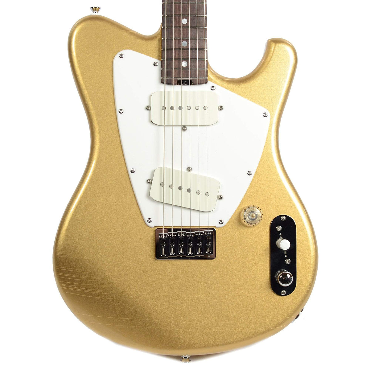 Swope GTO Knock Around Relic Shoreline Gold w/1-Ply White Pickguard Electric Guitars / Solid Body