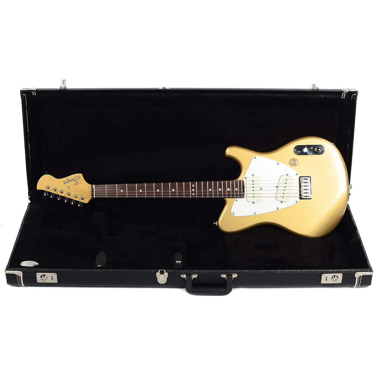 Swope GTO Knock Around Relic Shoreline Gold w/1-Ply White Pickguard Electric Guitars / Solid Body