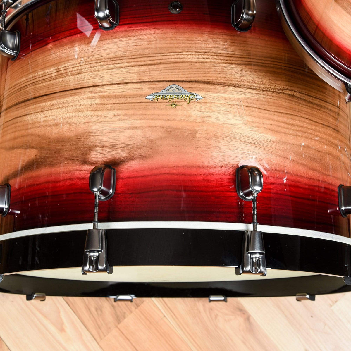 Tama Starclassic 12/16/22 3pc. Maple Exotic Drum Kit Ruby Pacific Walnut Burst w/Smoked Black Nickel Hardware Drums and Percussion / Acoustic Drums / Full Acoustic Kits