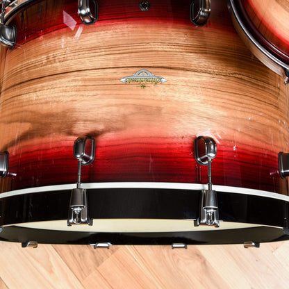 Tama Starclassic 12/16/22 3pc. Maple Exotic Drum Kit Ruby Pacific Walnut Burst w/Smoked Black Nickel Hardware Drums and Percussion / Acoustic Drums / Full Acoustic Kits