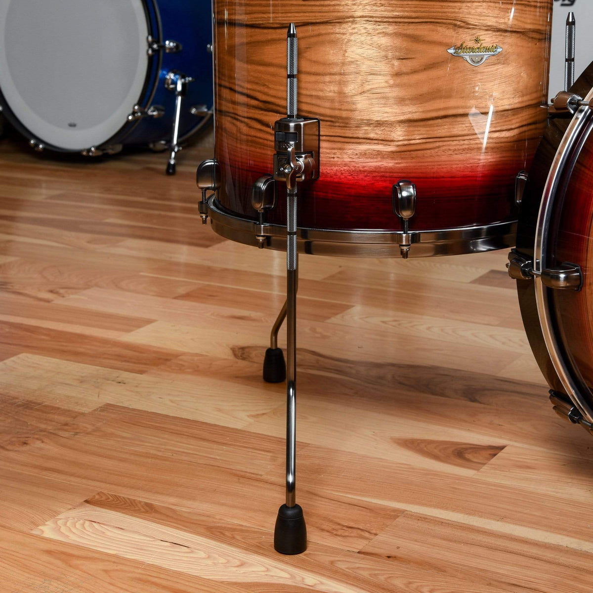 Tama Starclassic 12/16/22 3pc. Maple Exotic Drum Kit Ruby Pacific Walnut Burst w/Smoked Black Nickel Hardware Drums and Percussion / Acoustic Drums / Full Acoustic Kits