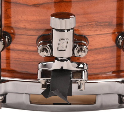 Tama 7x14 S.L.P. G-Maple Snare Drum Gloss Tangerine Zebrawood Drums and Percussion / Acoustic Drums / Snare