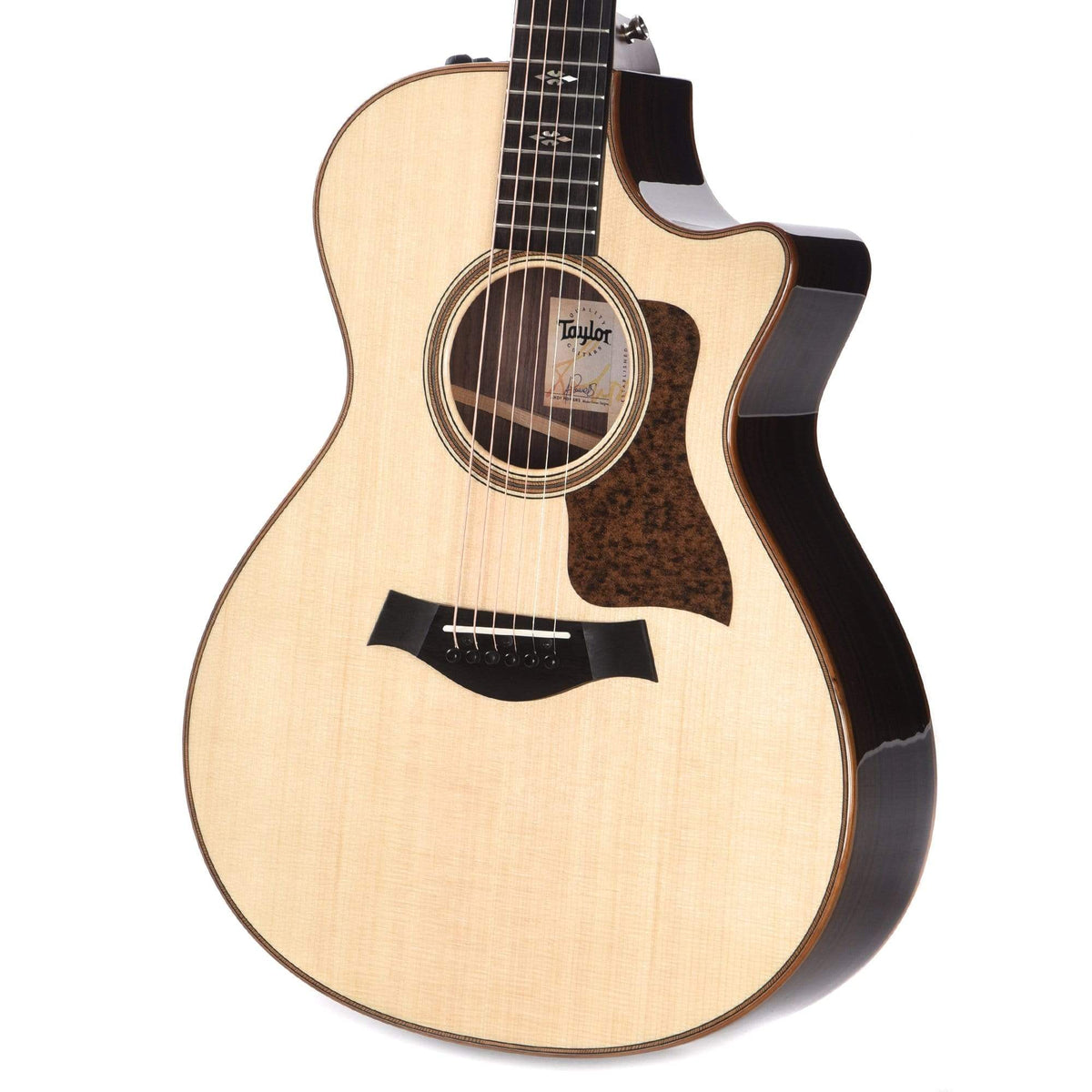 Taylor 712ce Grand Concert Lutz Spruce/Indian Rosewood Natural ES2 w/V-Class Bracing Acoustic Guitars / Concert