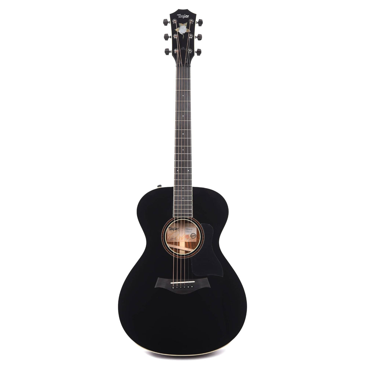 Taylor Custom Grand Concert Cocobolo & Engelmann Spruce Black Top w/Figured Mahogany Neck & Rose Pegehad Inlay Acoustic Guitars / Concert
