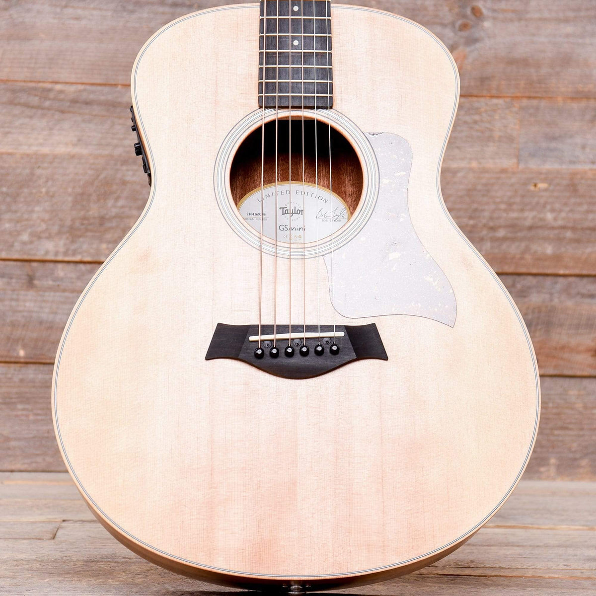 Taylor GS Mini-e LTD Sitka/Ovangkol Natural ESB Acoustic Guitars / Mini/Travel